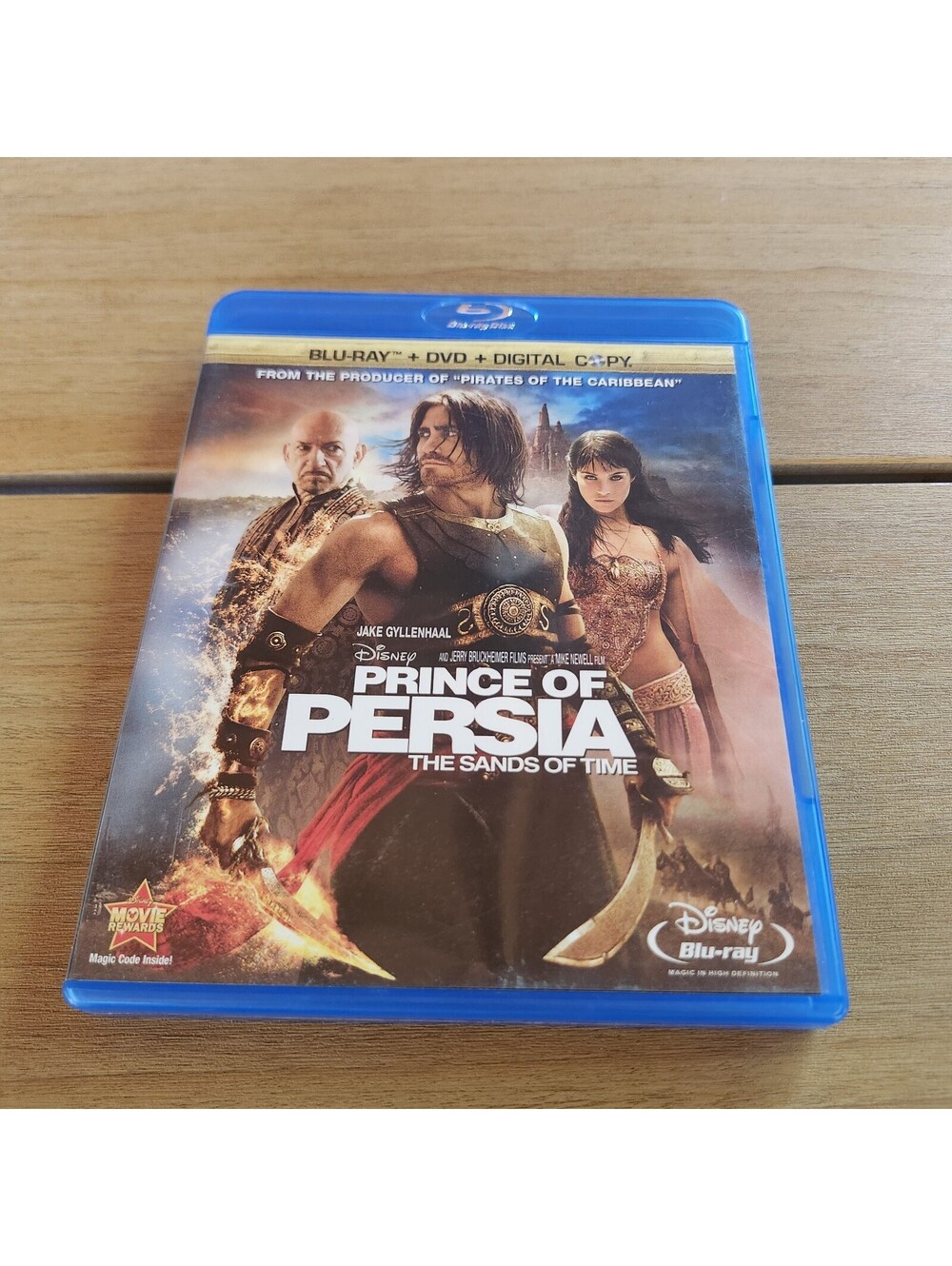 Prince of Persia: The Sands of Time (Blu-ray/DVD, 2010, 3-Disc Set